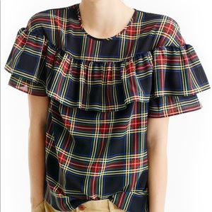 J. Crew Edie Top -Perfect Holiday shirt!